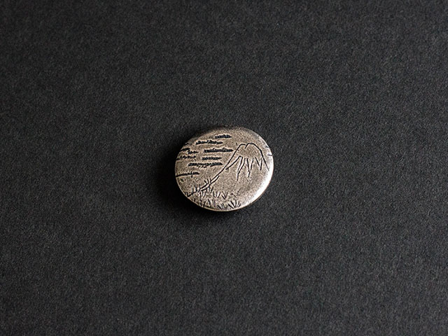 マグネット「日本お持ちかえり」錫に銀古美仕上げ　単品